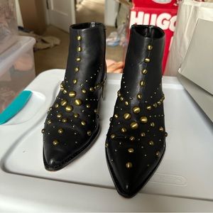 Studded Booties